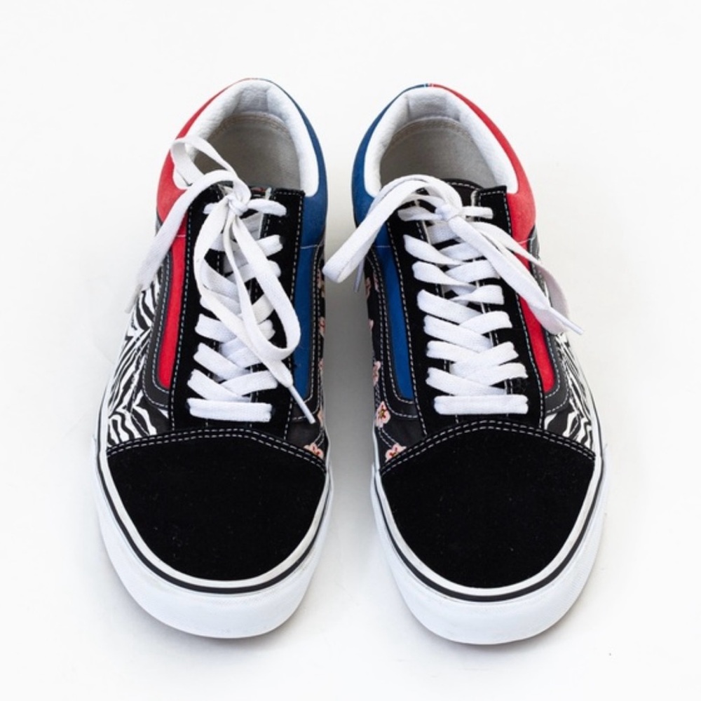 Vans Multicolor Zebra Print Sneakers